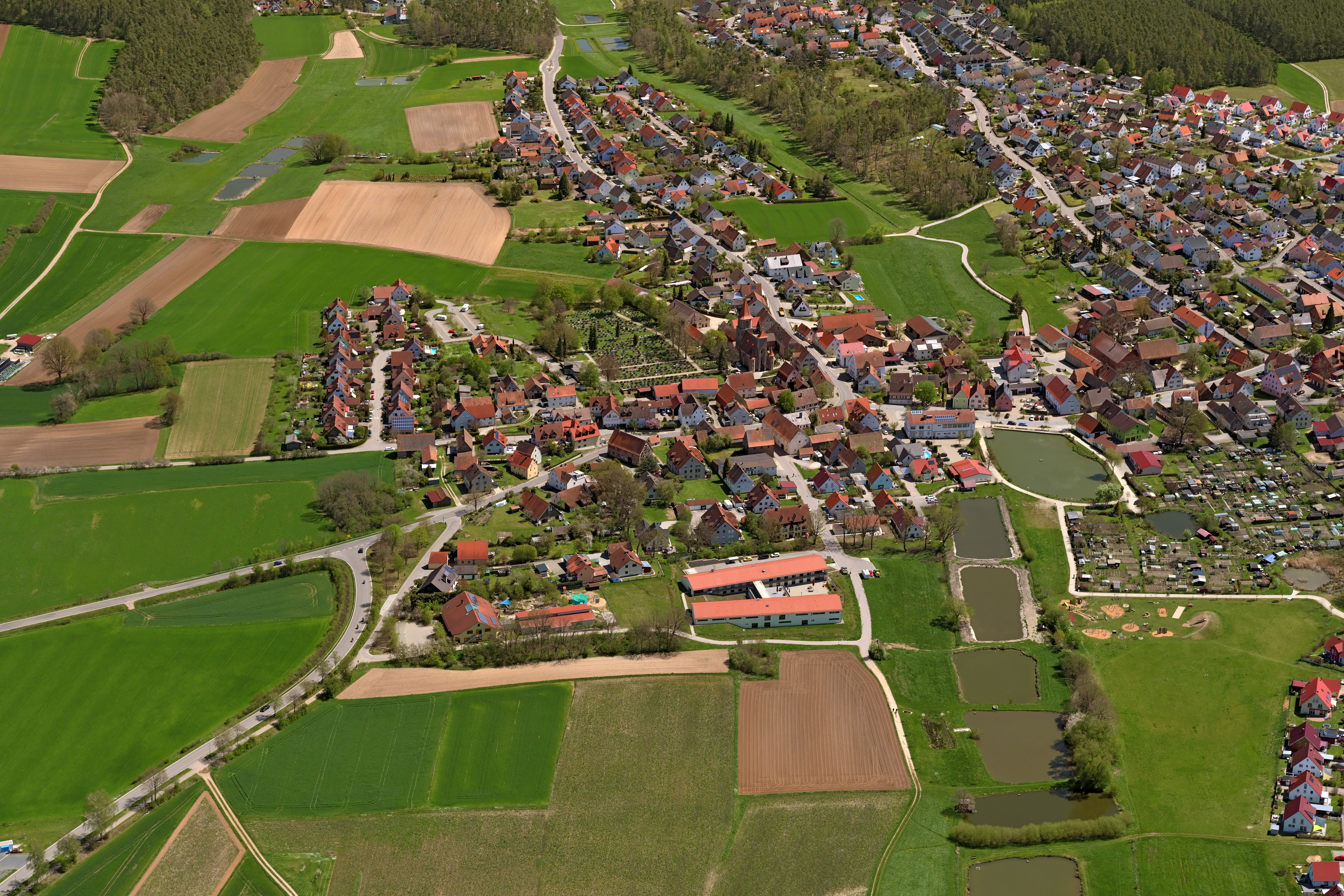  Luftbild Alt-Büchenbach und NWW 